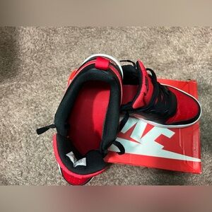 Nike Kids Black and Red Sneakers